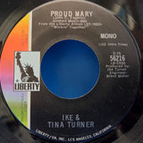 IKE & TINA TURNER PROUD MARY PROMO MONO 7"