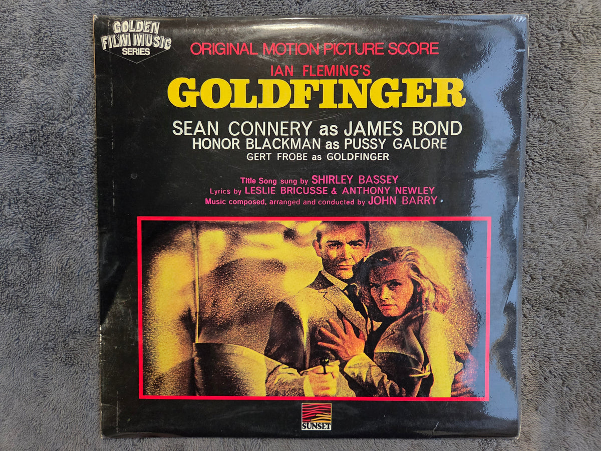 GOLDFINGER ORIGINAL MOTION PICTURE SCORE UK IMPORT