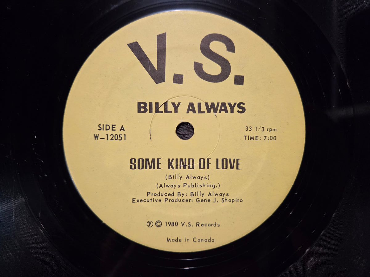 BILLY ALWAYS SOME KIND OF LOVE 12"