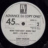 SANDY MERCER NOW THAT YOU'RE IN UK IMP WLP 12"