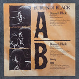 BURUNDI BLACK S/T 12" UK IMPORT