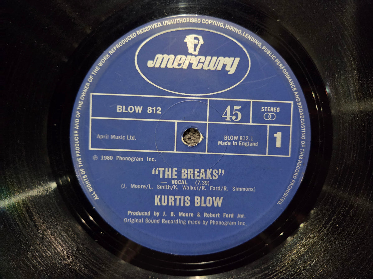 KURTIS BLOW THE BREAKS 12" UK IMPORT
