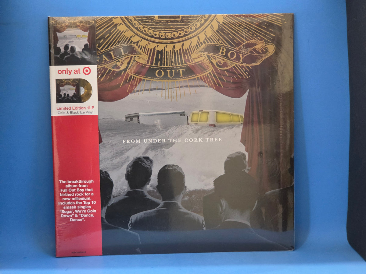 FALL OUT BOY FROM UNDER THE CORK TREE GOLD LIM NEW