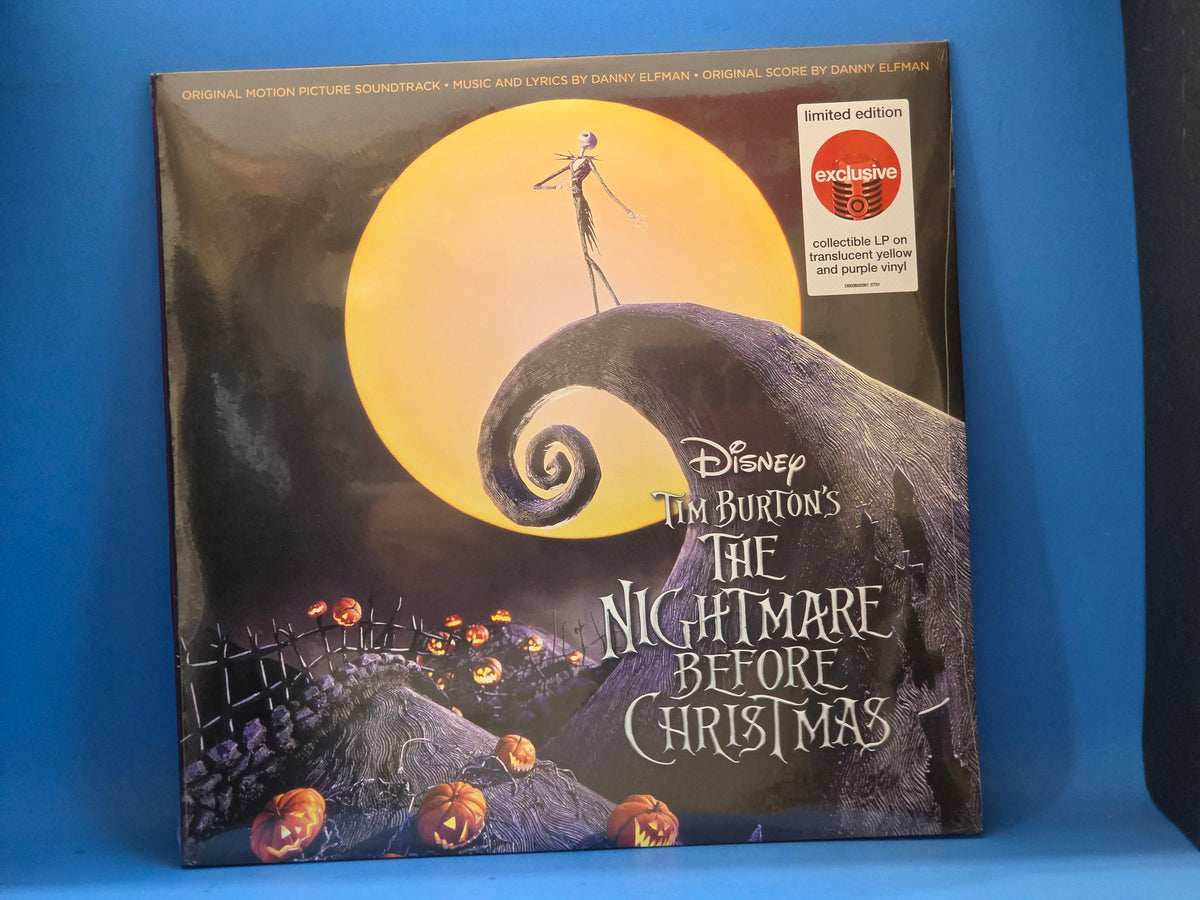 DISNEY NIGHTMARE BEFORE CHRISTMAS YELLOW PURPLE NEW