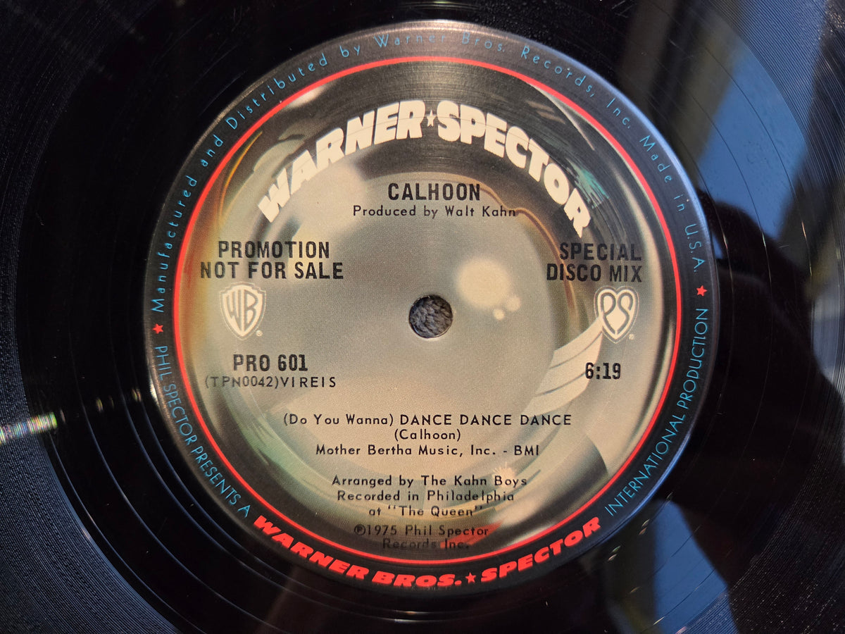 CALHOON (DO YOU WANNA) DANCE DANCE DANCE SINGLE SIDED PROMO 12"