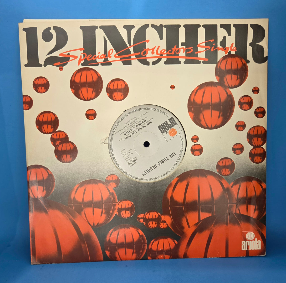 THREE DEGREES JUMP THE GUN UK IMP 12"