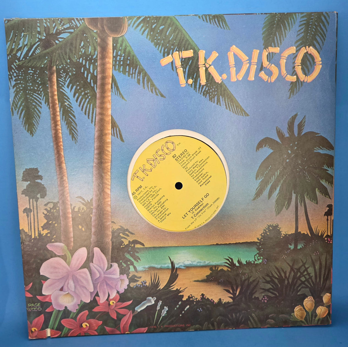 T CONNECTION LET YOURSELF GO 12"