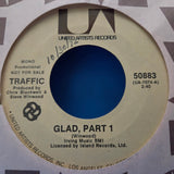 TRAFFIC GLAD PART 1 MONO PROMO 7"