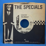 SPECIALS GANGSTERS MONO/STEREO WLP 7"
