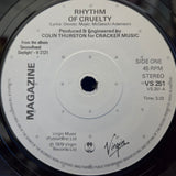 MAGAZINE RHYTHM OF CRUELTY PS UK IMP 7"