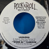 WEIRD AL YANKOVIC LASAGNA PS WLP 7"