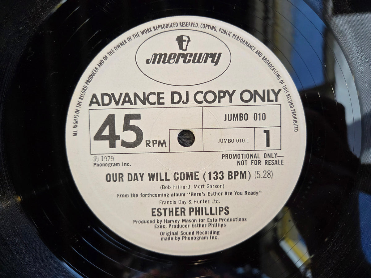 ESTHER PHILLIPS OUR DAY WILL COME UK IMP 12"