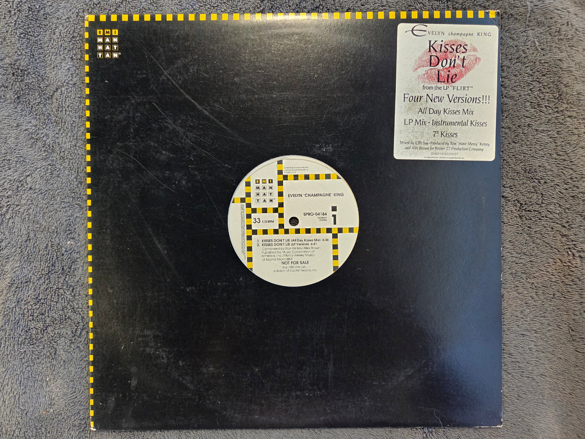 EVELYN CHAMPAGNE KING KISSES DONT LIE PROMO 12"