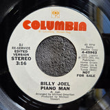 BILLY JOEL PIANO MAN WHITE LABEL PROMO MONO COLUMBIA 4-45963 WLP