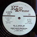 LENNY BAILEY ORCHESTRA DO IT WITH ME 12"