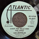 LED ZEPPELIN OVER THE HILLS AND FAR AWAY MONO RED BLUE LABEL