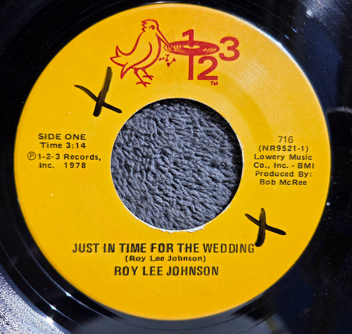 ROY LEE JOHNSON JUST IN TIME FOR THE WEDDING STORMY FEELINGS (c)