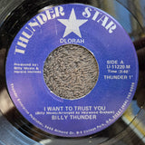 BILLY THUNDER I WANT TO TRUST YOU 7" (c)