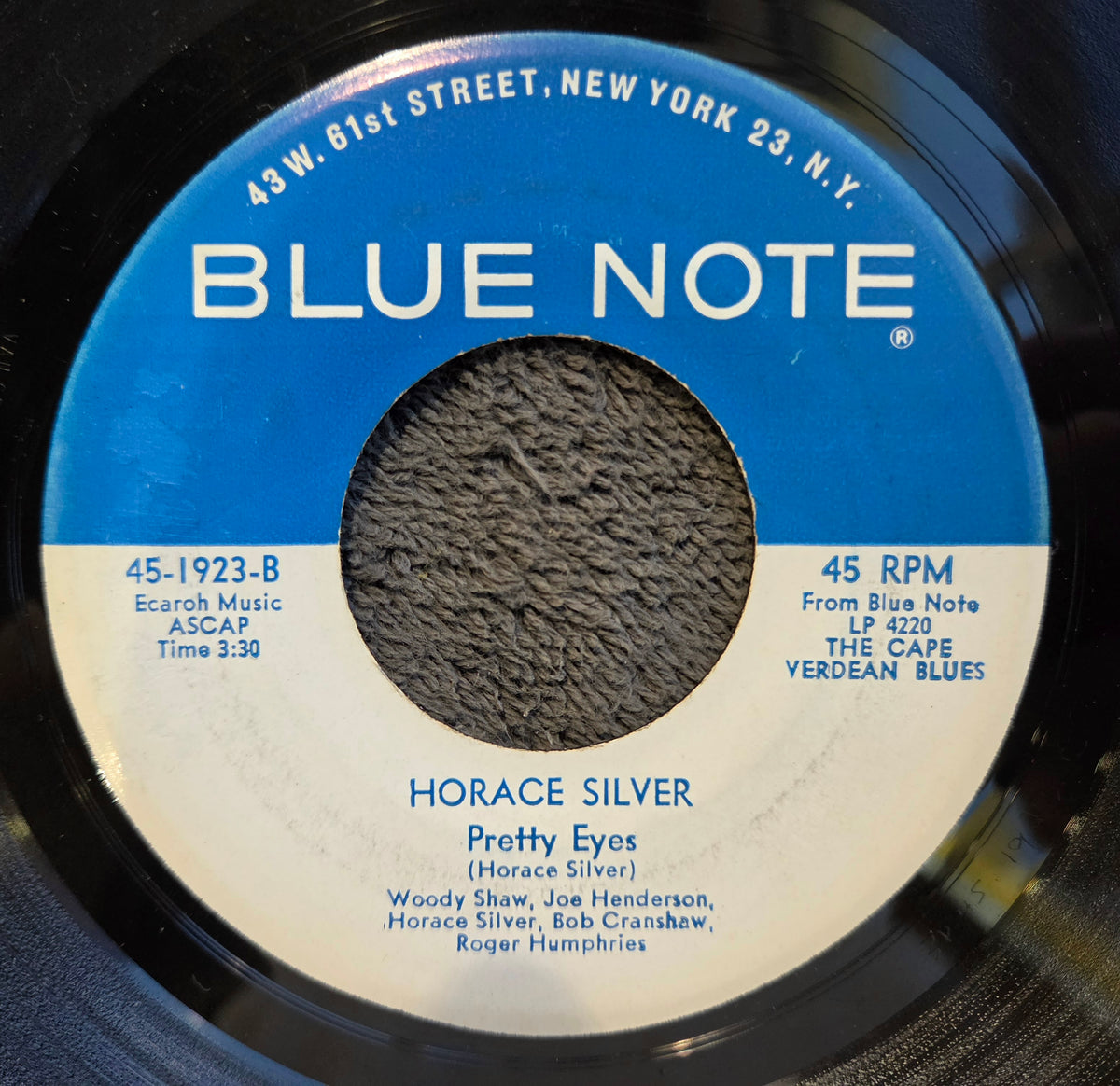 HORACE SILVER THE CAPE VERDEAN BLUES 7"