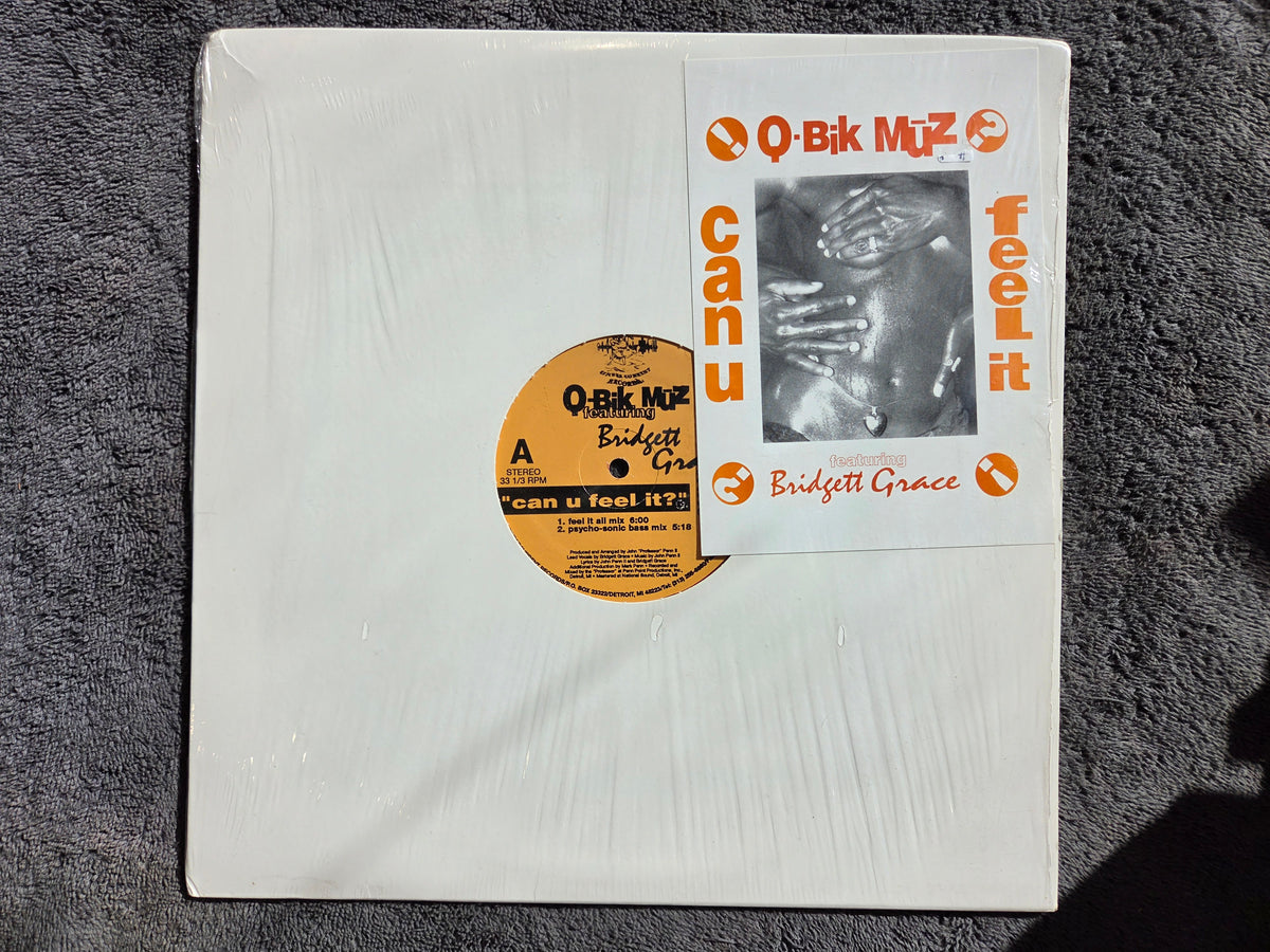 Q-BIK MUZ CAN U FEEL IT RED 12"