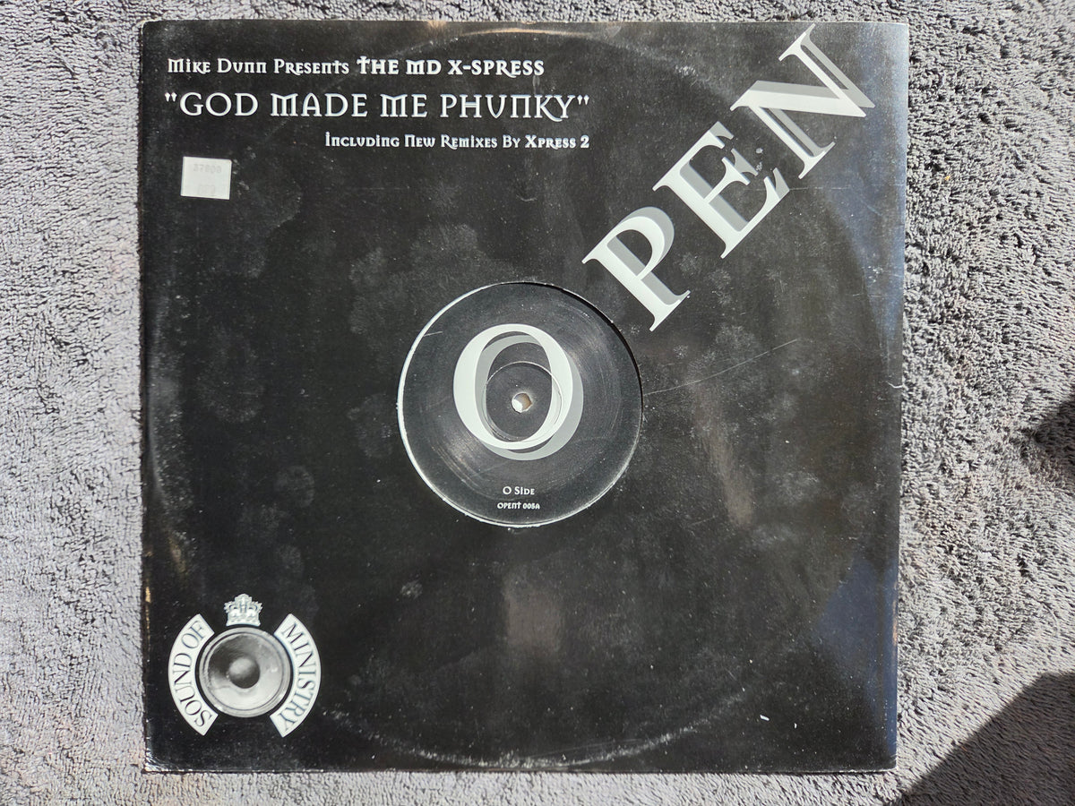 MD X-SPRESS GOD MADE ME PHUNKY UK IMP 12"