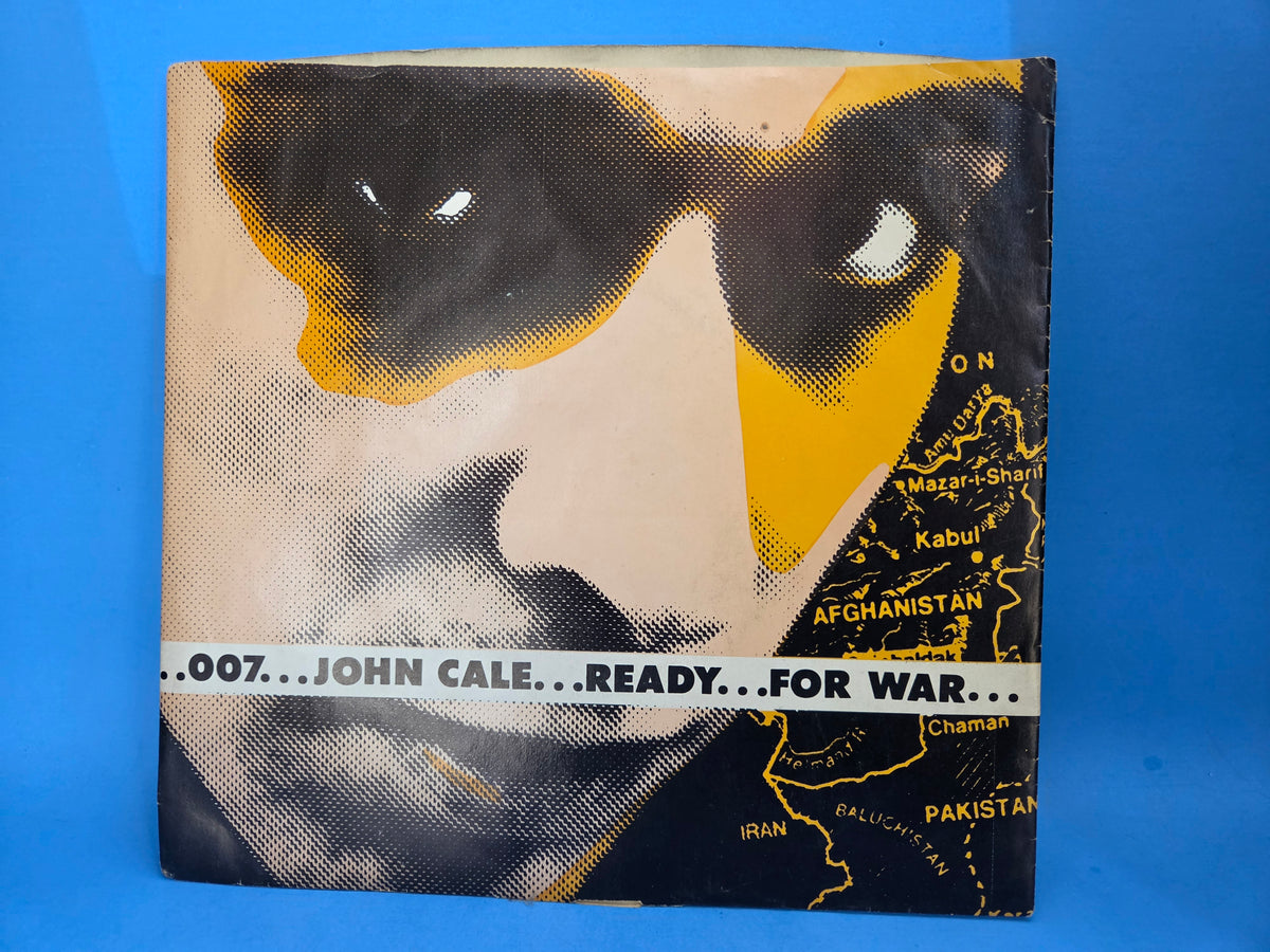 JOHN CALE MERCENARIES (READY FOR WAR) PS 7"