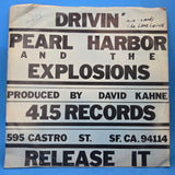 PEARL HARBOR & THE EXPLOSIONS DRIVIN PROMO PS 7"