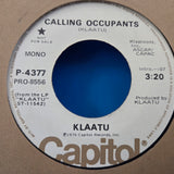 KLAATU CALLING OCCUPANTS MONO WLP 7"