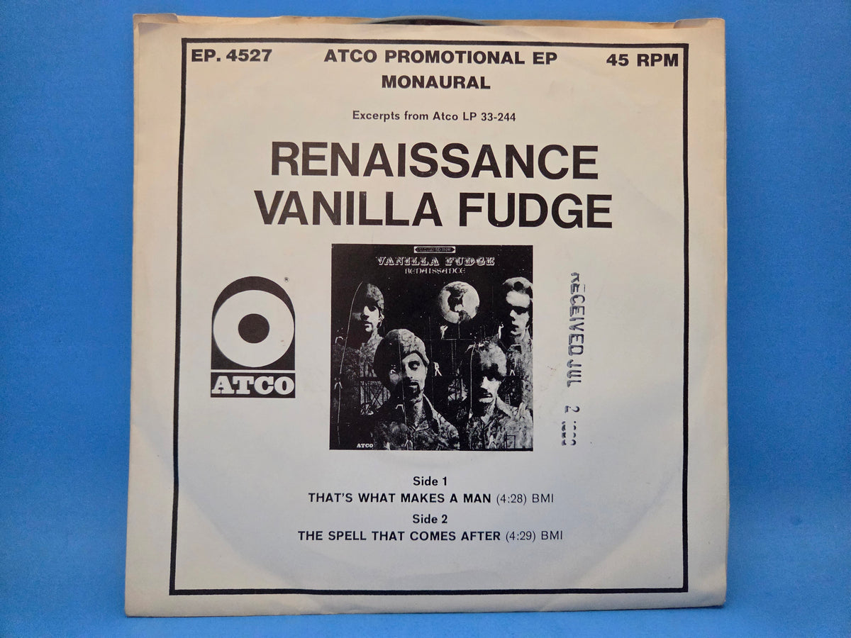 VANILLA FUDGE THATS WHAT MAKES A MAN MONO WLP 7"