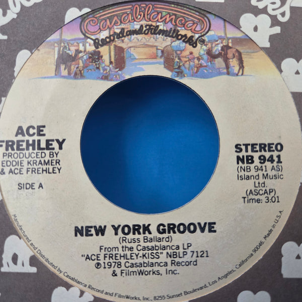 ACE FREHLEY NEW YORK GROOVE 7"