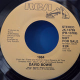 DAVID BOWIE 1984 PS PROMO 7"