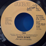DAVID BOWIE 1984 PS PROMO 7"