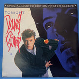 DAVID BOWIE TONIGHT POSTER SLEEVE 7"