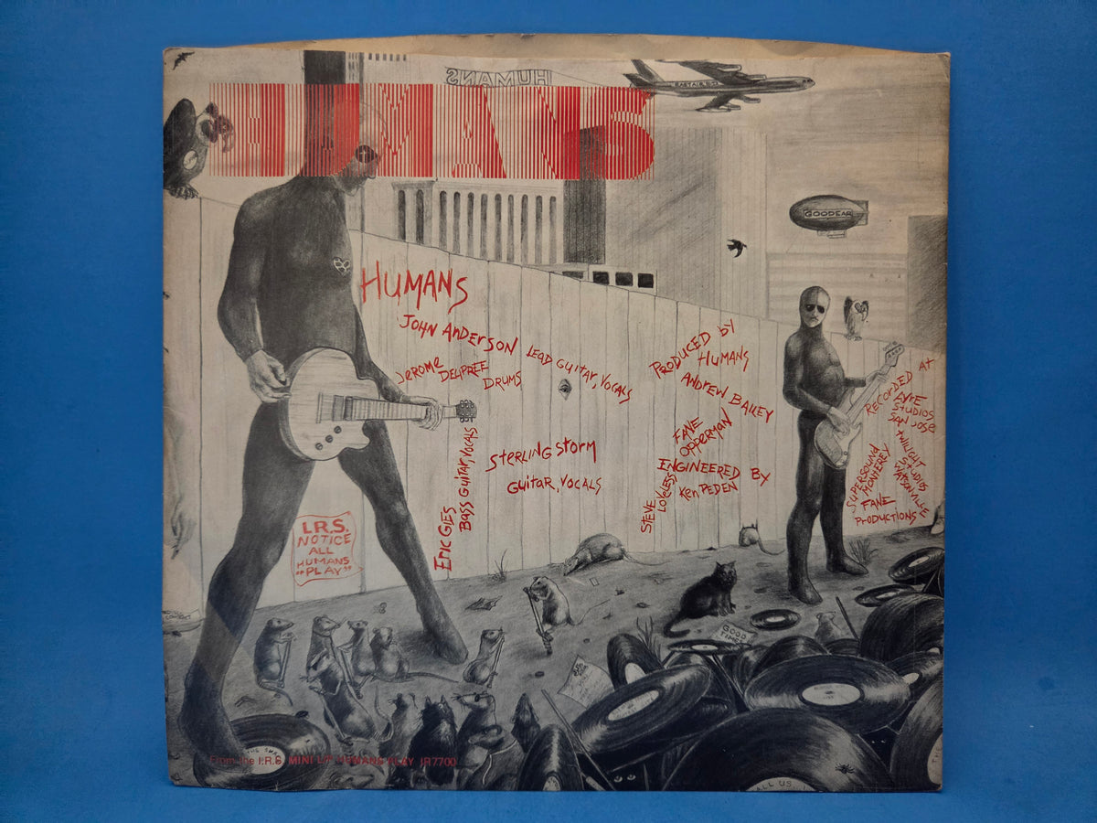 HUMANS I LIVE IN THE CITY PS 7"