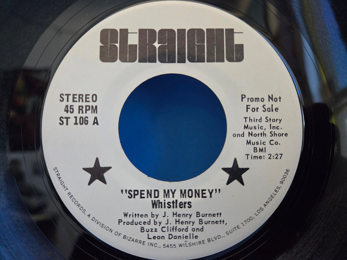 WHISTLERS SPEND MY MONEY WLP 7"