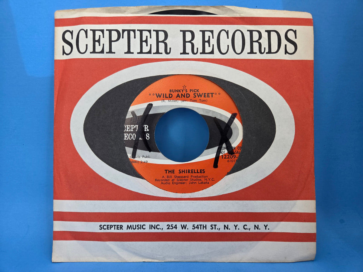 SHIRELLES WILD AND SWEET PROMO 7"