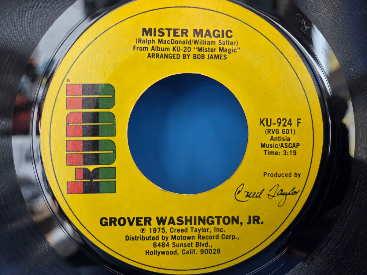 GROVER WASHINGTON JR MISTER MAGIC 7"