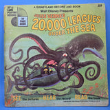 DISNEY 20000 LEAGUES UNDER THE SEA RECORD AND BOOK 7"