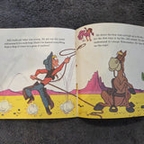 DISNEY PECOS BILL RECORD AND BOOK 7"
