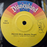 DISNEY PECOS BILL RECORD AND BOOK 7"