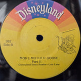 DISNEY MORE MOTHER GOOSE RECORD AND BOOK 7"