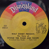 DISNEY WINNIE THE POOH AND TIGGER RECORD AND BOOK 7"