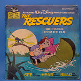 DISNEY THE RESCUERS RECORD AND BOOK 7"