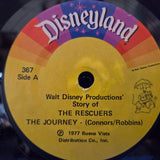 DISNEY THE RESCUERS RECORD AND BOOK 7"
