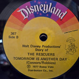 DISNEY THE RESCUERS RECORD AND BOOK 7"