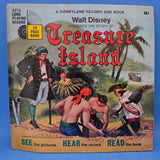 DISNEY TREASURE ISLAND RECORD AND BOOK 7"
