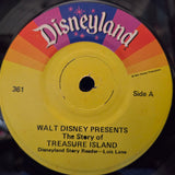 DISNEY TREASURE ISLAND RECORD AND BOOK 7"