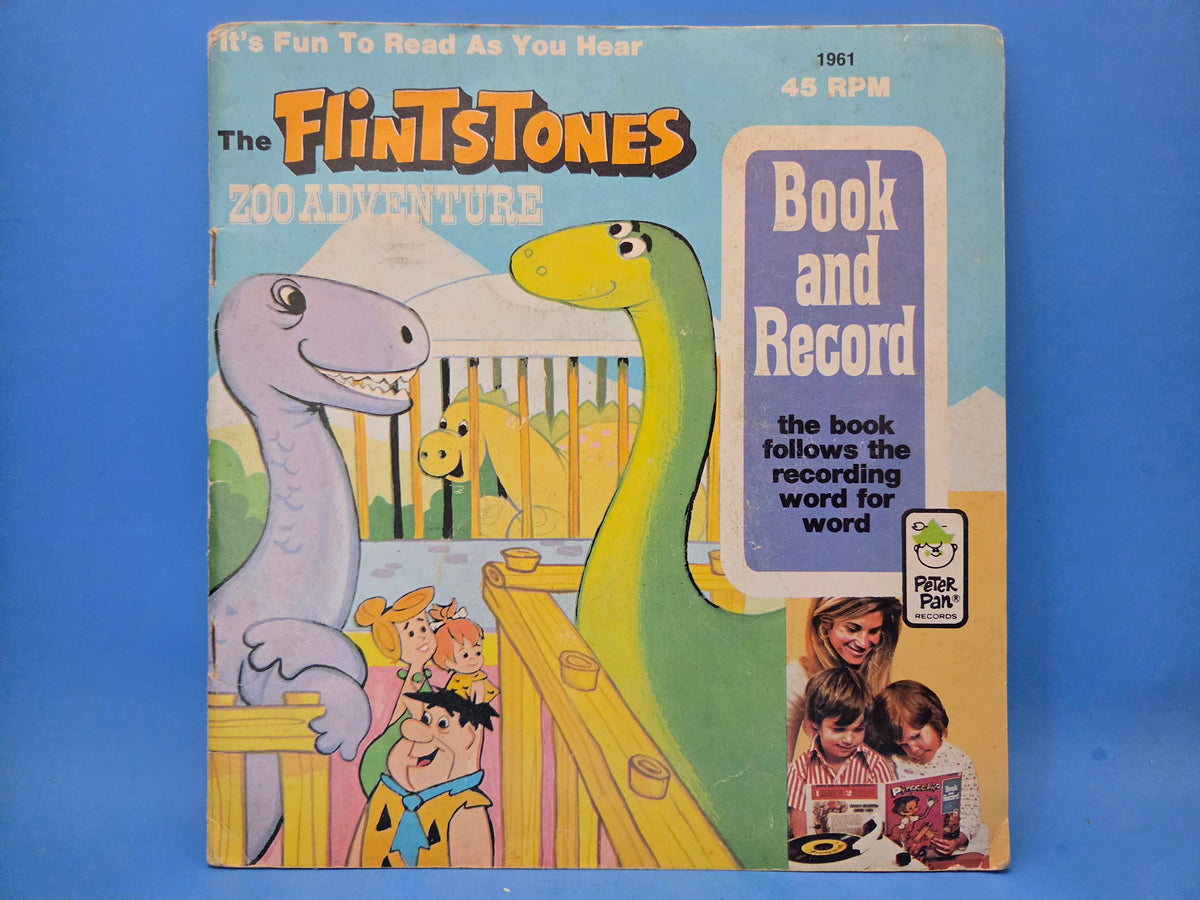 FLINTSTONES ZOO ADVENTURE RECORD AND BOOK 7"