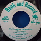 FLINTSTONES ZOO ADVENTURE RECORD AND BOOK 7"