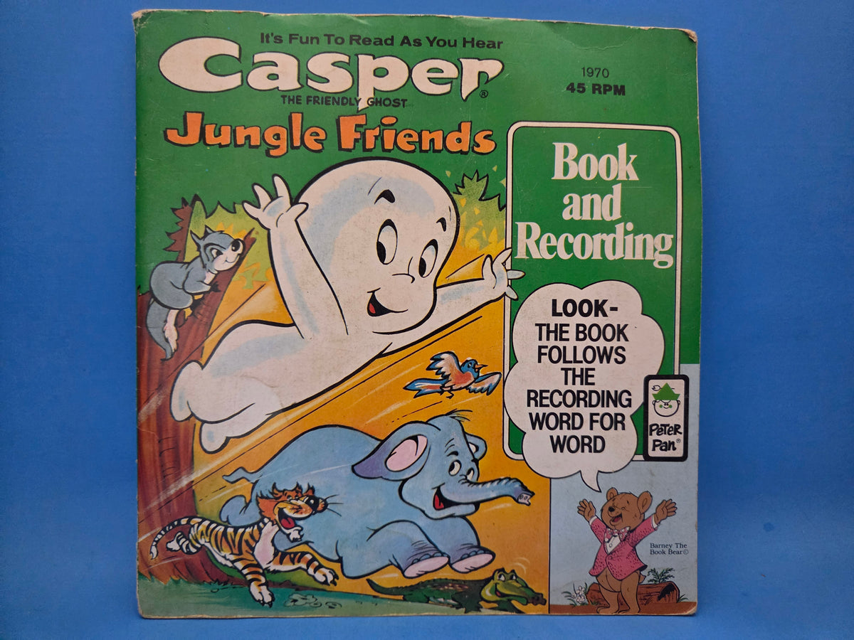 CASPER JUNGLE FRIENDS RECORD AND BOOK 7"